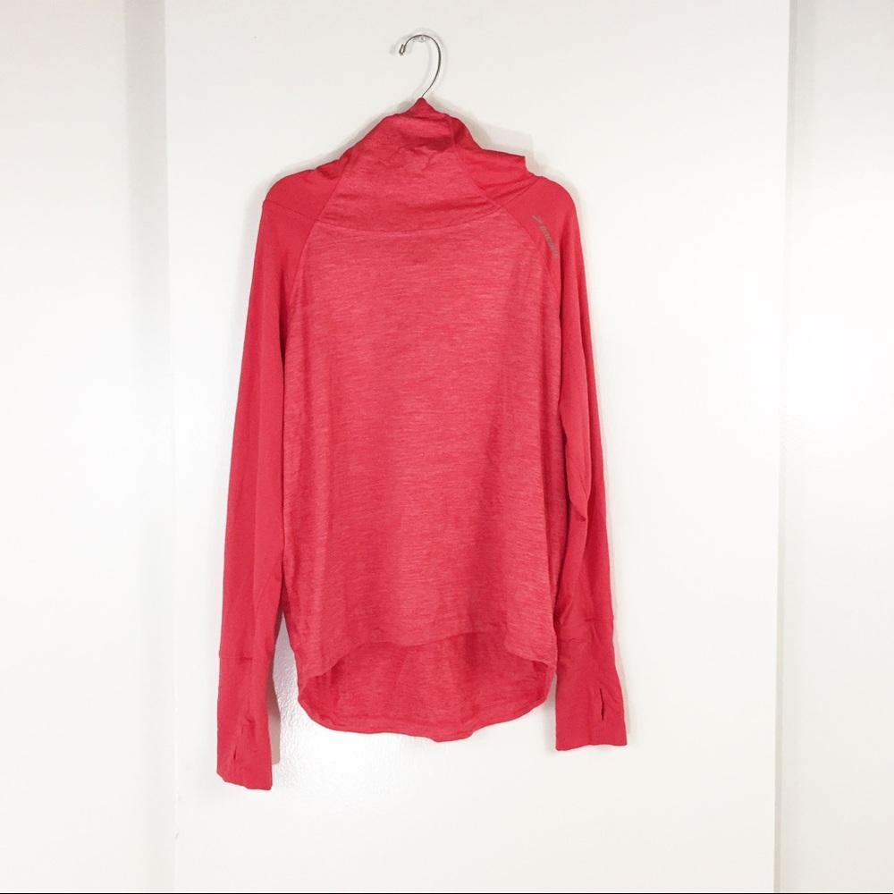 Brooks Women's Dash Running Hoodie red Sz M